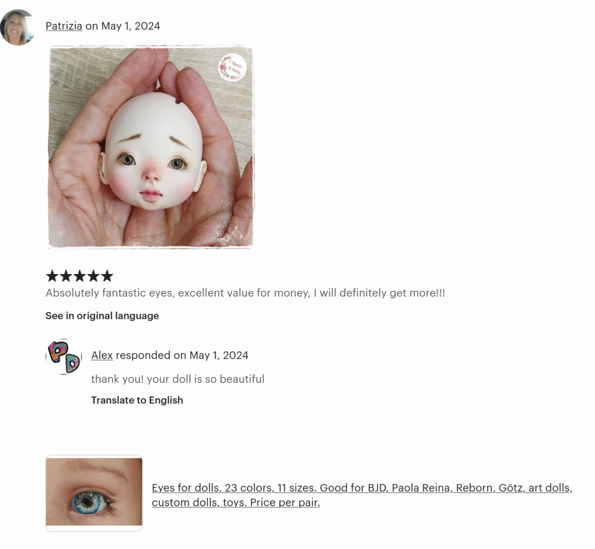 acrylic eyes for dolls review 10