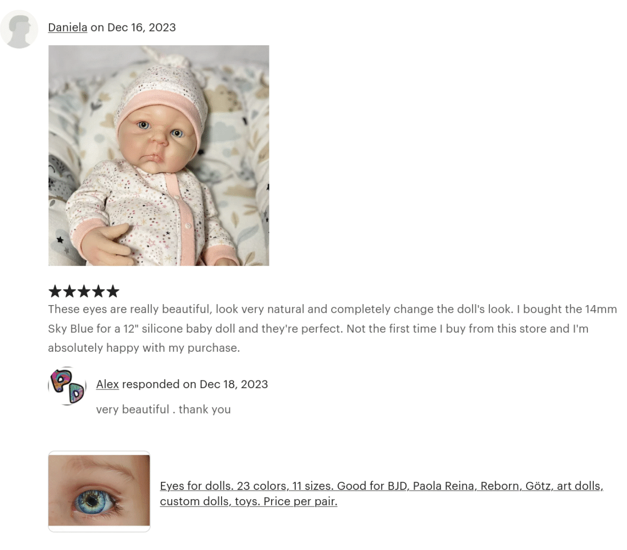 acrylic eyes for dolls review 12