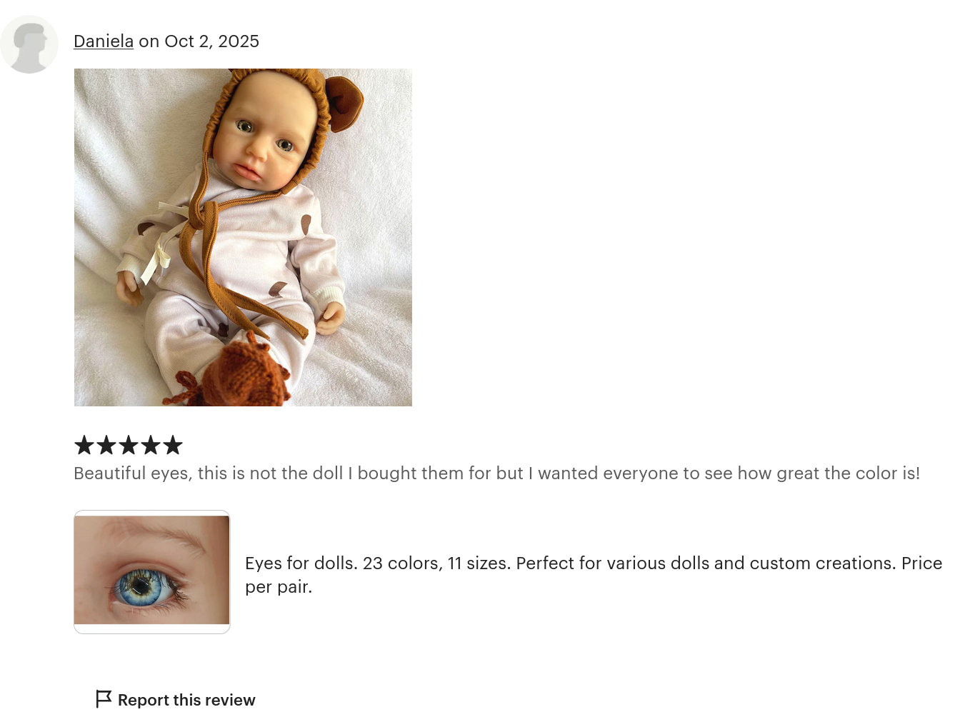 acrylic eyes for dolls review 3