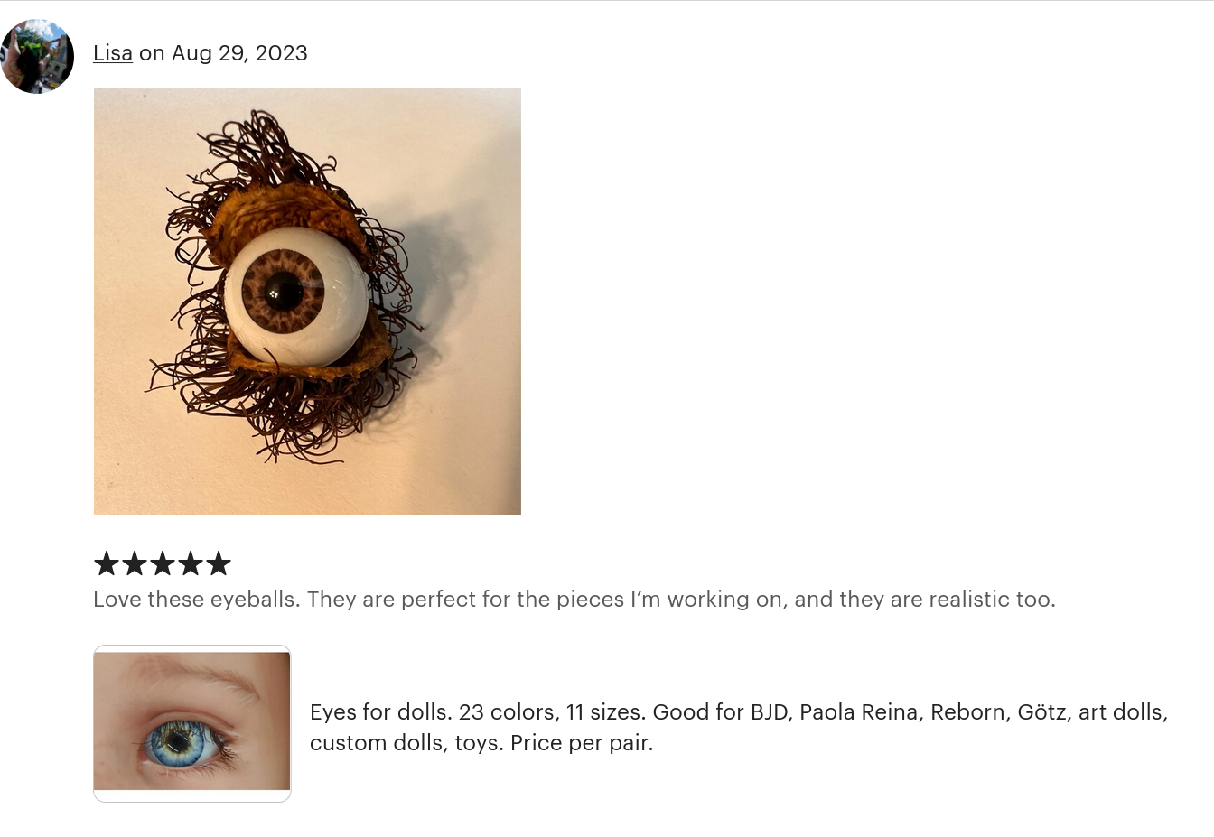 acrylic eyes for dolls review 4