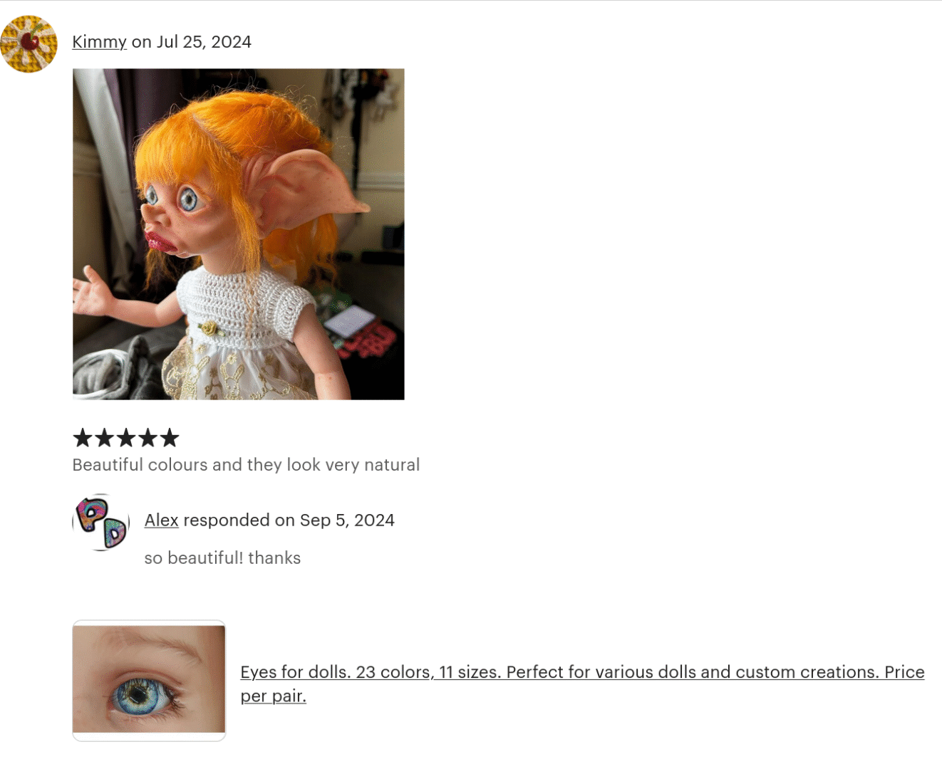 acrylic eyes for dolls review 6