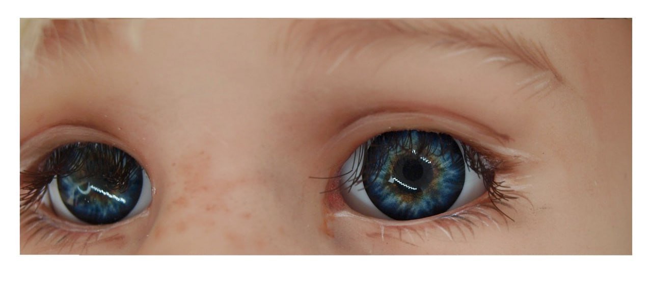 caribbien doll acrylic eyes