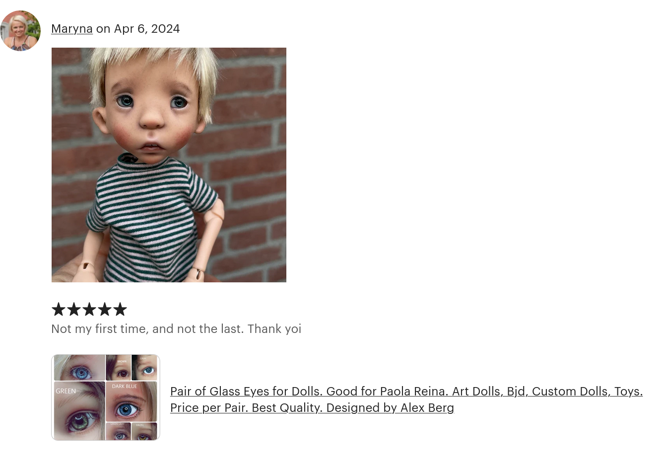 glass eyes for dolls review 2